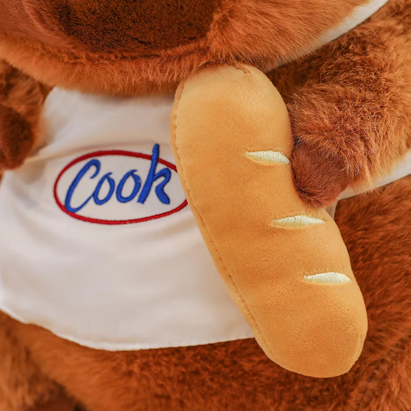 Kawaii Plush Toy Capybara Stuffed Doll Cuddle Pillow Chef Capybara Party Hanging Doll Cute Kids Birthday Gift