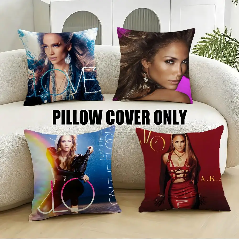 Capa de Almofada Diva J-Jennifer Lopez, 4 Peças, Capas de Almofada Macias de Pelúcia 40x40 45x45 para Sofá e Quarto