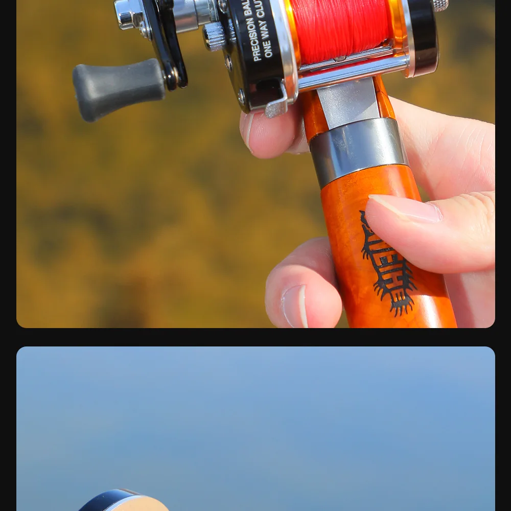 WEIHE CL25 Angelrolle Vollmetall-Guss Exquisite Baitcasting-Angelrolle – Detail 17