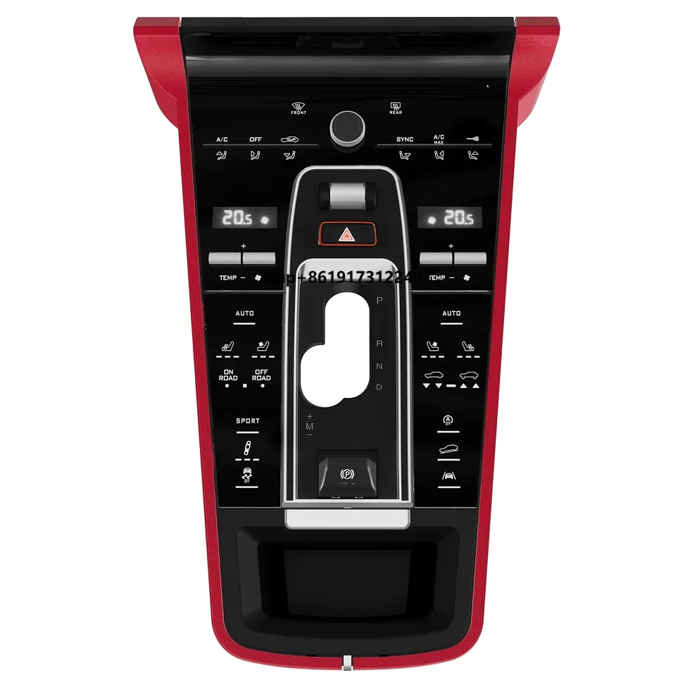 

Touch Panel Car Center Console Gear Shift Panel for 2010-2017 LCD Interior Decorative Accessories