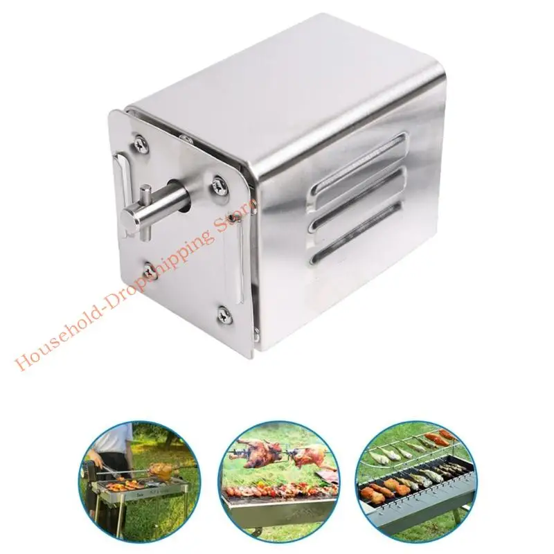 

Commercial Grade BBQ Rotisserie Motor 15W Power 110V Durable Stainless Steel Design Even Heating For Large Meats Up To 180kg