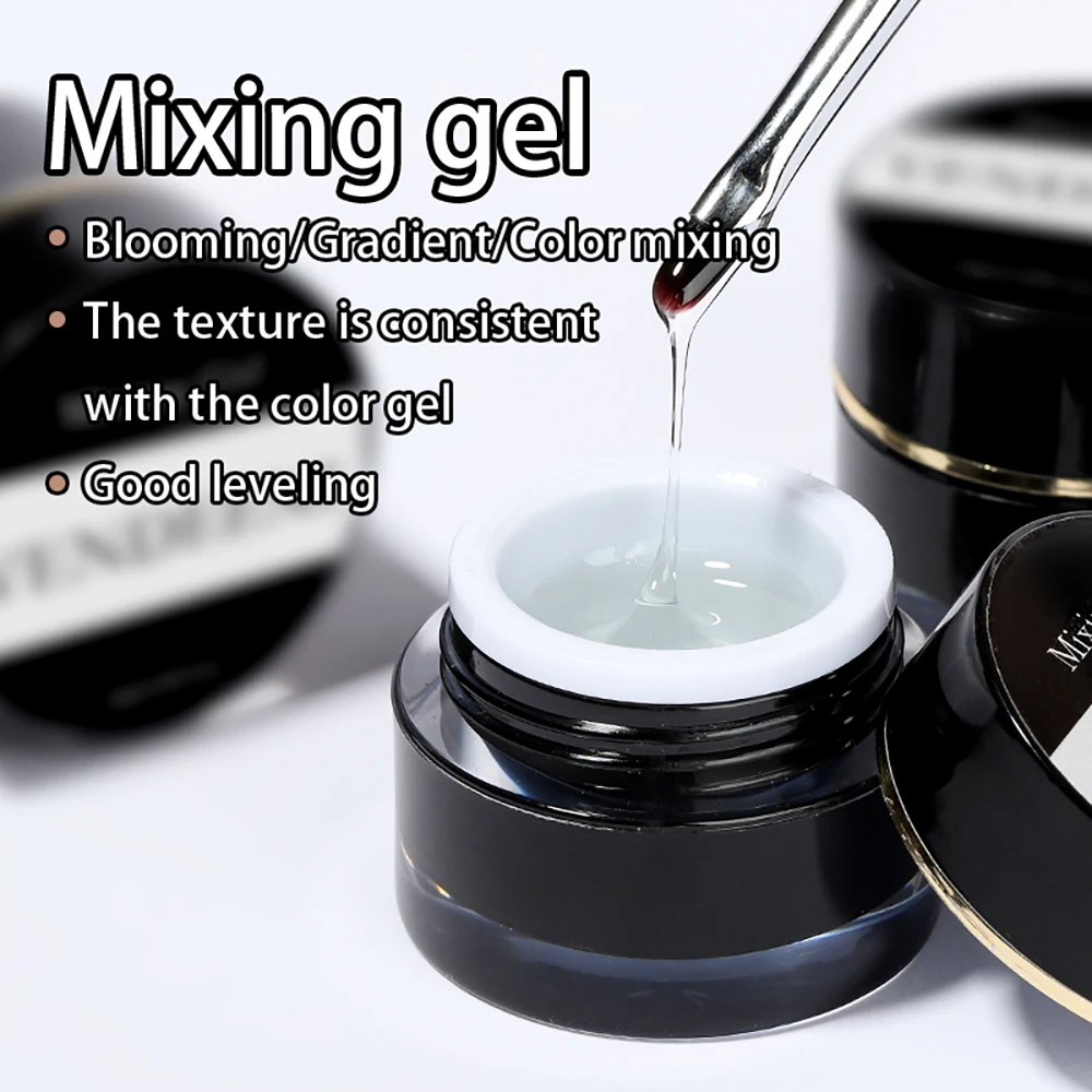 Vendeeni Multifunction Blend Gel Nail Polish Adjust Color UV Gel Varnish Jelly Transparent Gradient Blooming Mixing Gel Lacquer