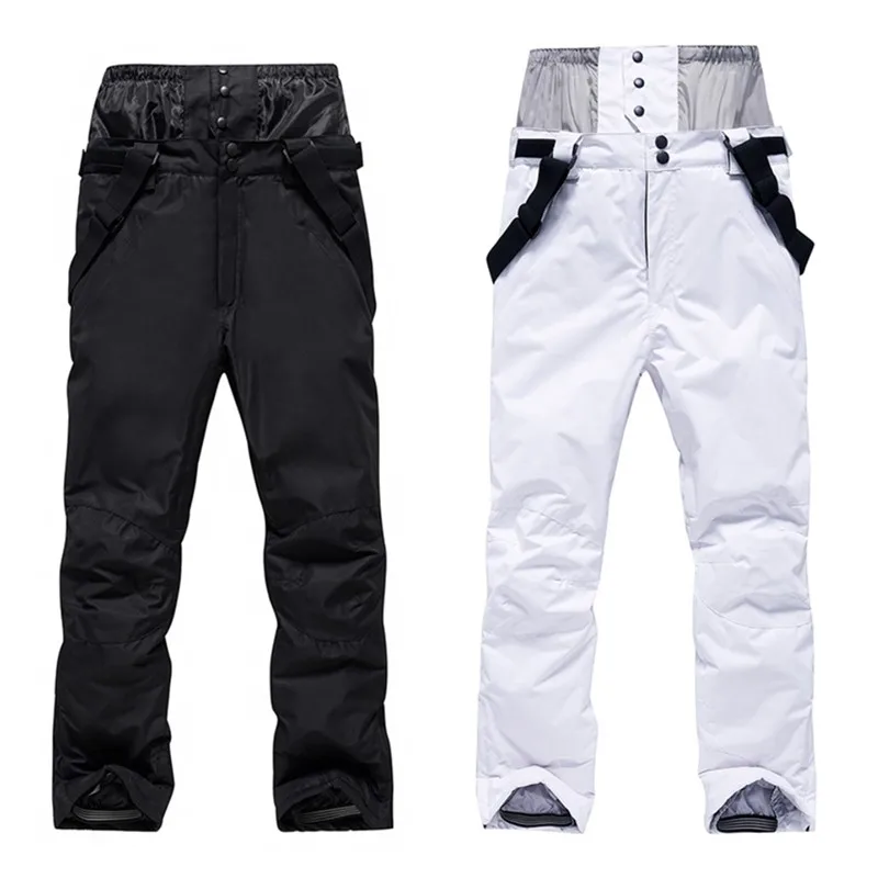 

New Ski Pants Men Women High Waist Comfortable Warm Snowboarding Pants Outdoor Windproof Waterproof Snow Trousers