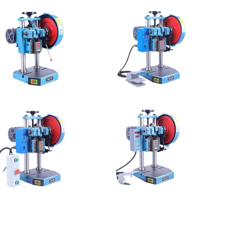 1 ton 2 tons desktop punch small table double column electric press foot punch