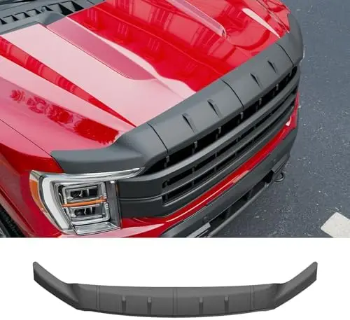 

Xipoo TPE Hood Protector for 2021-2025 F-150 XL XLT Lariat – Durable Hood Deflector Replacement Accessory