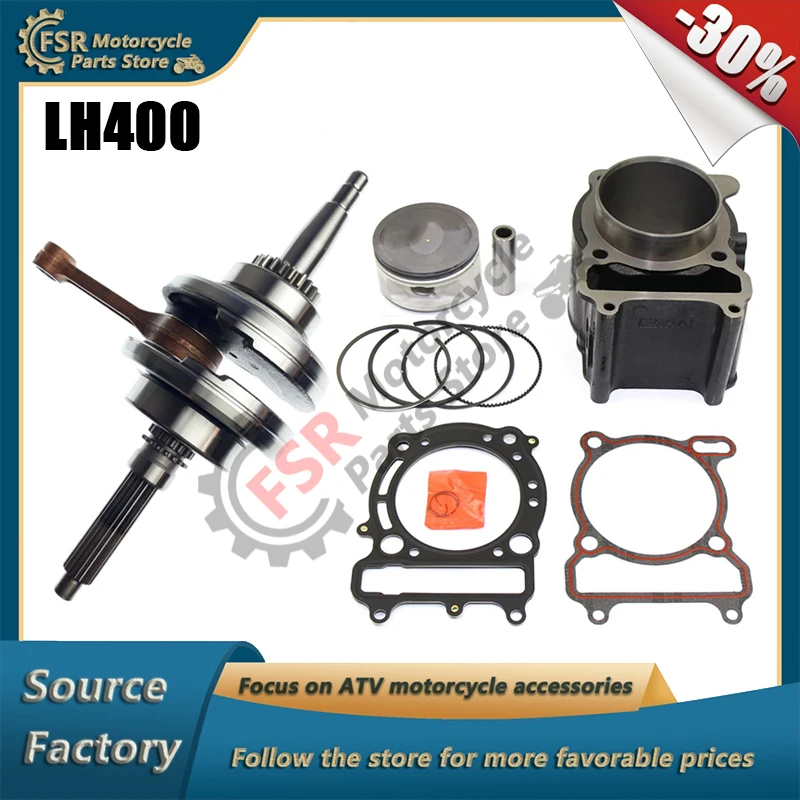 CRANKSHAFT & CYLINDER KIT,FOR LINHAI 400CC LH400 2B IRS E2/E4,P/N:27238 27228 27241 27242 27240 27239 27226 27221,QUAD PARTS