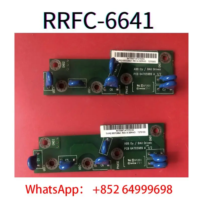 

second-hand RRFC-6641 absorption board filter board frequency converter 800 series surge board lightning protection bo tested ok