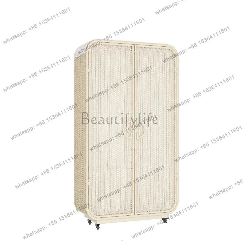 Factory Direct Child Bedroom Wardrobe Storage Organizer White Clothes Wardrobe Space Saving Cabinet Armario Armable De Ropa Home