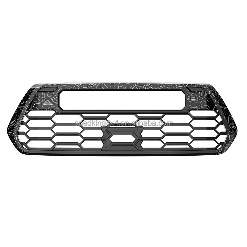 High Quality 4x4 Offroad Car Accessories Front Bumper Grill Car Grill for Toyota Tacoma Topo Grille 2016-2023
