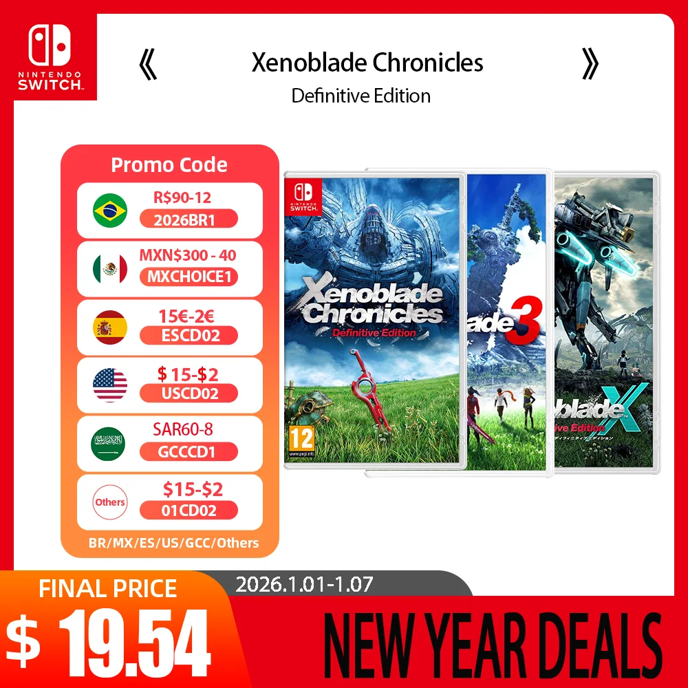 مراجعة ونصائح حول لعبة Xenoblade Chronicles على منصة AliExpress