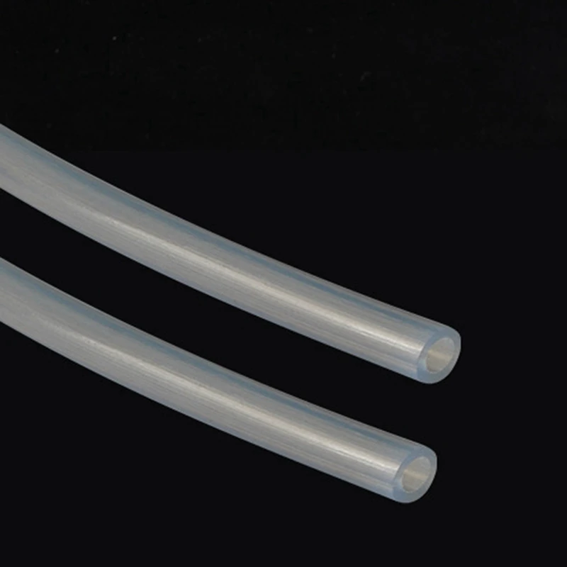 สําหรับ Bambu Lab PTFE Tube ID 2.5 มม. OD 4 มม. ท่อเทฟลอนโด 1.75 มม. สําหรับ 3D เครื่องพิมพ์ Bambulab A1/A1 Mini /P1P/P1S/X1C สีขาว 4M