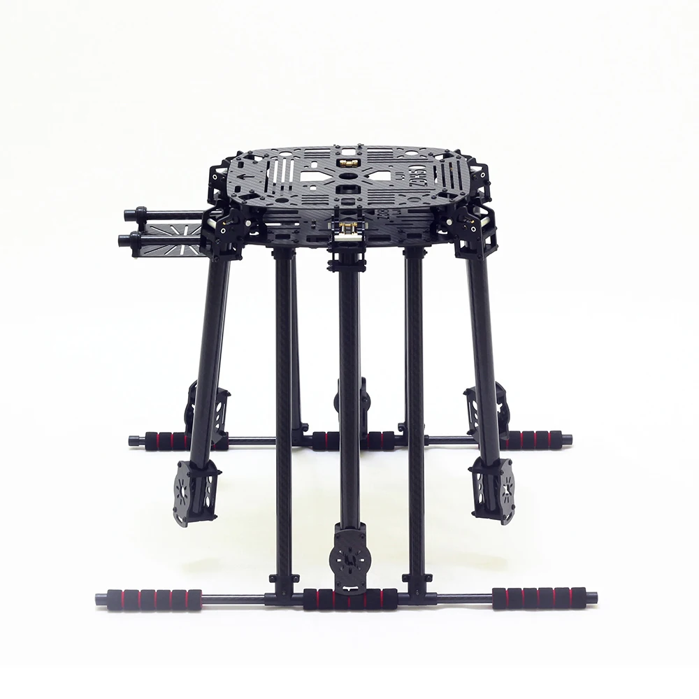Kit de cadre HGouopter avec train d'atterrissage non flottant pour FPV, cadre Hexa-Rotor, bras pliable, entièrement en fibre de carbone, ZD850, ZD 850, 850mm