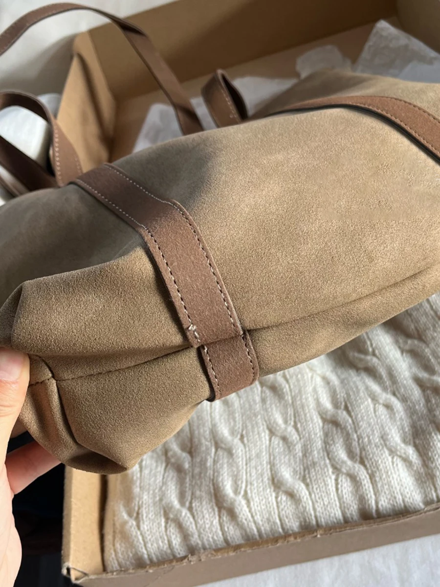 Bolso de mano de Pu marrón Vintage americano, bolsos de hombro de alta capacidad para las cuatro estaciones, bolsos elegantes de moda de venta al por menor de estilo escolar