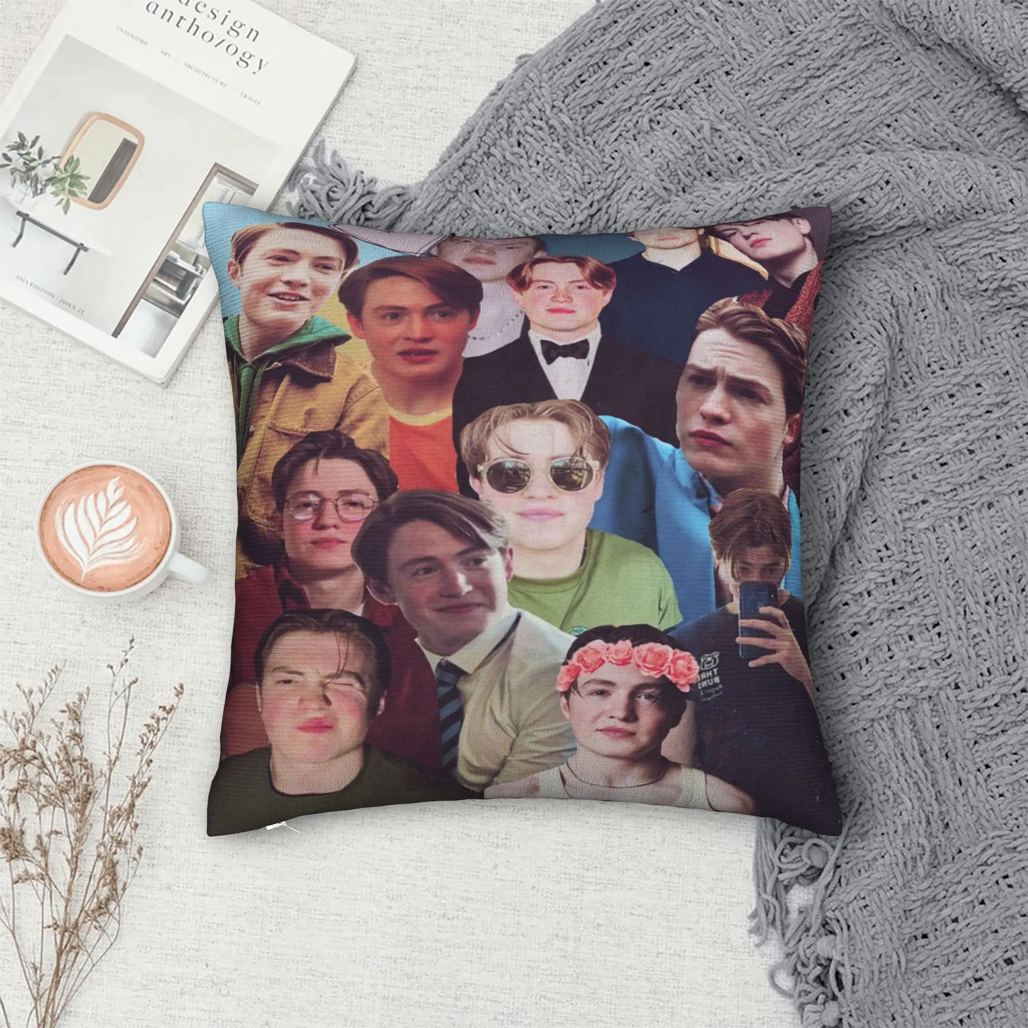 Y2K مجموعة السيارة كونور مروحة هدية ديكور المخدة الاشياء وسادة غطاء مربع أحجام متعددة #1