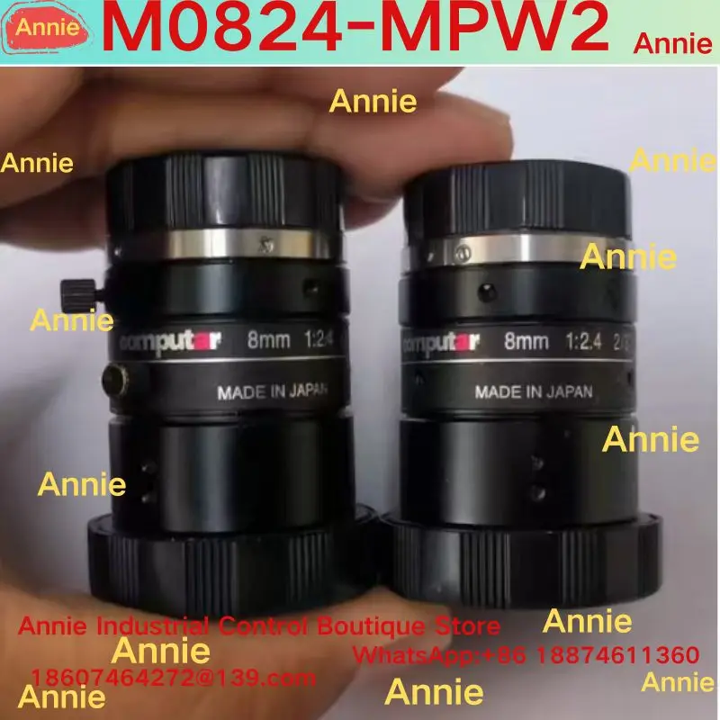 Second-hand test OK   5 million high-definition industrial lens M0824-MPW2