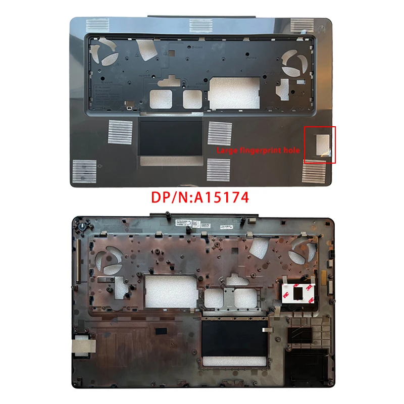 جديد لـ Dell Precision 7710 7720 M7710 M7720؛ ملحقات الكمبيوتر المحمول Lcd الغطاء الخلفي أو الحافة الأمامية أو Palmrest أو السفلي 03XPXG