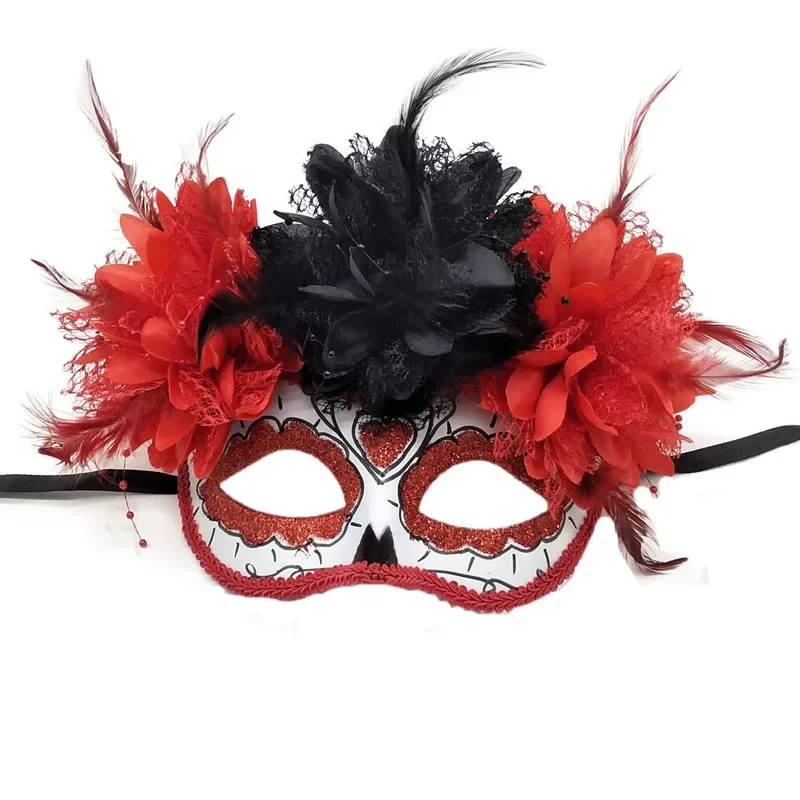 Half Gemaskerde Mannen En Vrouwen Halloween Dance Hall Kostuum Feest Elegante Antieke Stijl Bal Retro Half Gezicht Kostuum Accessoires