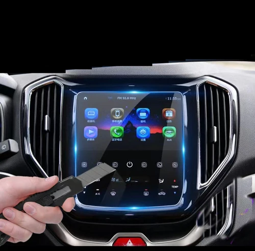 Para Changan CX70 CX70T 2016 2017 2018 LCD radio de coche navegación gps protector de película de pantalla de vidrio templado