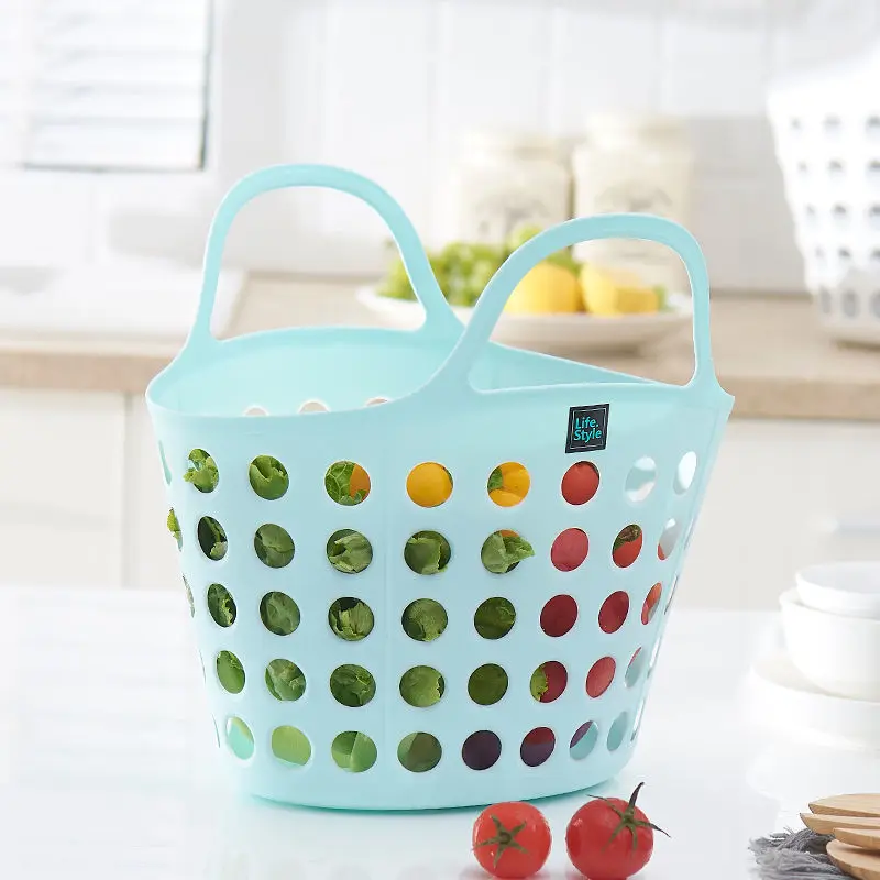 Shower bath washing basket basket soft portable portable receive basket take bath basket shower bath basket bag is lovely