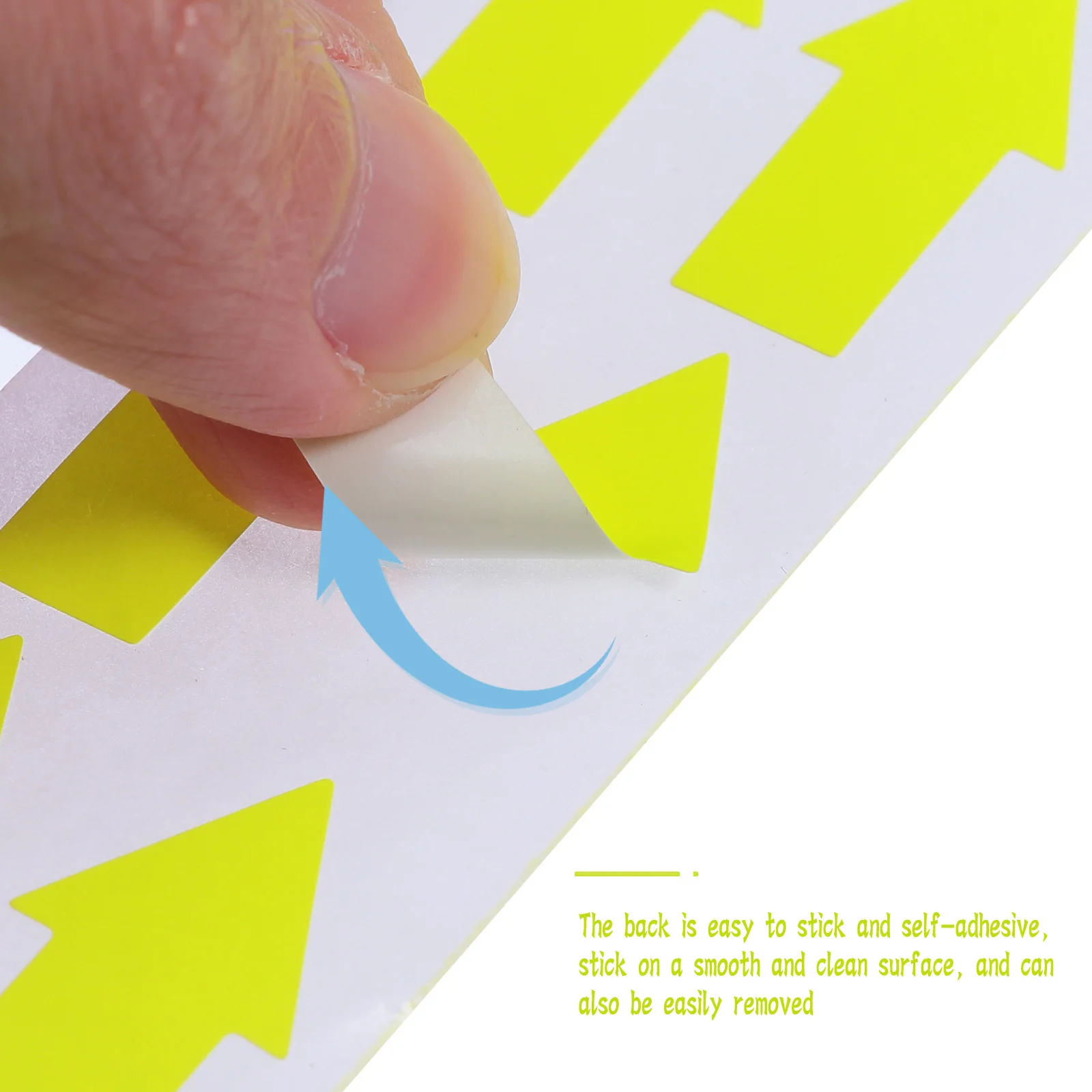 

Arrow Label Stickers Fluorescent Roll Self-Adhesive Decorative Stickers for DIY Craft Home Office Warning Direction