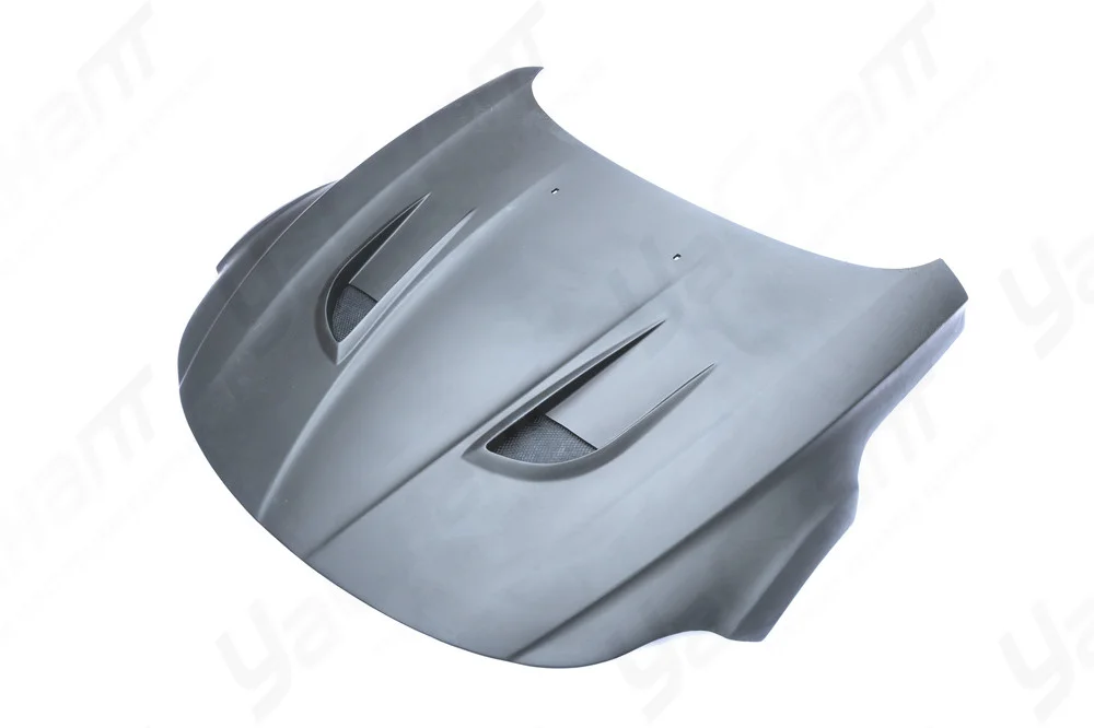 LVL Style Fiber Glass Carbon Fiber Hood Bonnet For 1998-2001 E46 4D Hood Engngine Cover