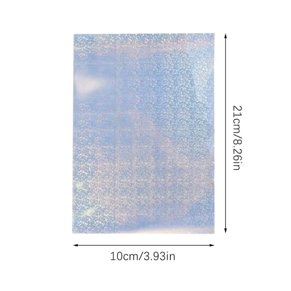 10Sheets Waterproof Photo Paper Glossy Photo Printing Paper for Printer Colorful Pet Material Safe Eco Friendly Professional