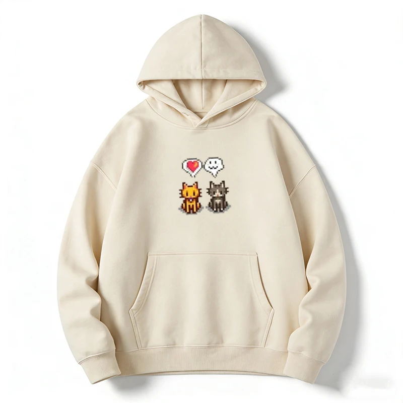 スターデューバレー フード付きスウェットシャツ スターデューバレー グラフィック パーカー パーカー 女性服 漫画 ゲームプレーヤー ギフト 女性用プルオーバー