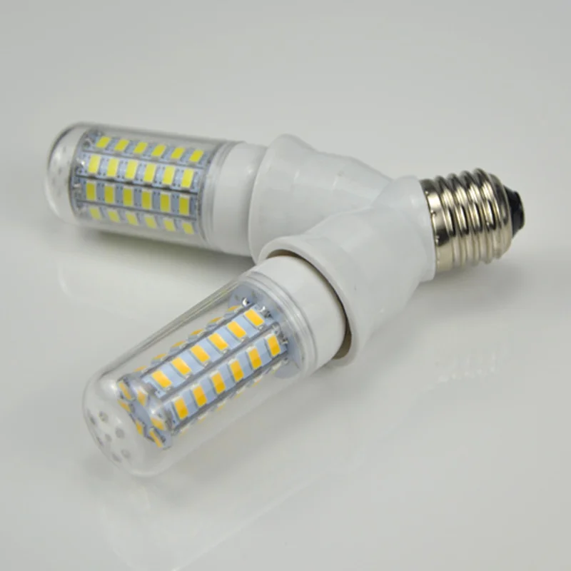 220v-230v à prova de fogo e27 conversor duplo e27 para 2e27 suporte da lâmpada soquete base divisor led lâmpada adaptador conversor