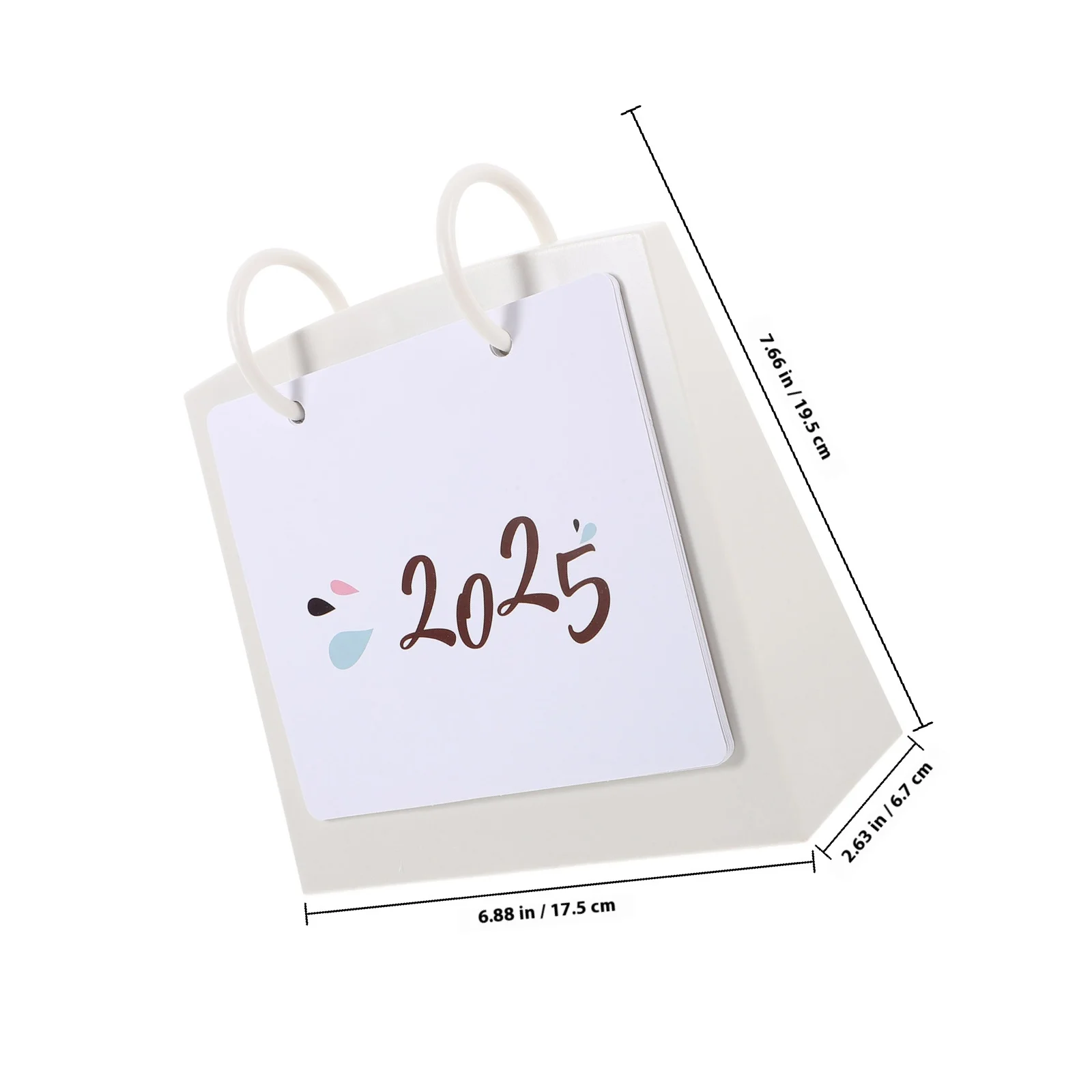 أجندة مكتبية /رزنامة مكتبية 2024-2025 يقف نمط انقلبت قاعدة مستقرة الشهرية سطح المكتب منضدية التقويم للمنزل مكتب عمل التقويمات #2