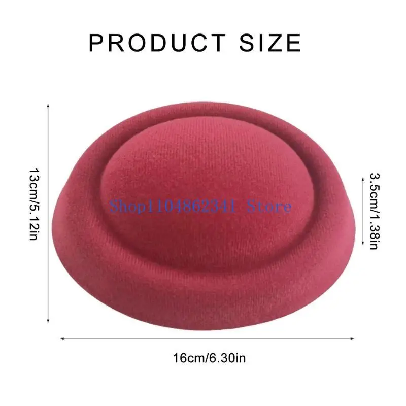 5asd Base per cappello unisex per equipaggio compagnia aerea per cappellini per hostess per adulti Accessori per cappelli per