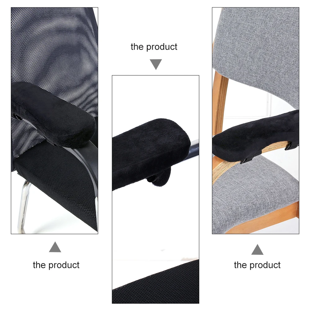 

Elastic Armrest Cushions Memory Sponge Pad Office Chair Gaming Foam Elbow Support Comfortable Household Car Accessories