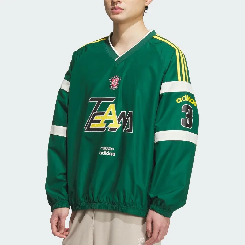 Adidas Autumn Men's Sports Loose V-neck Sweater KC0113