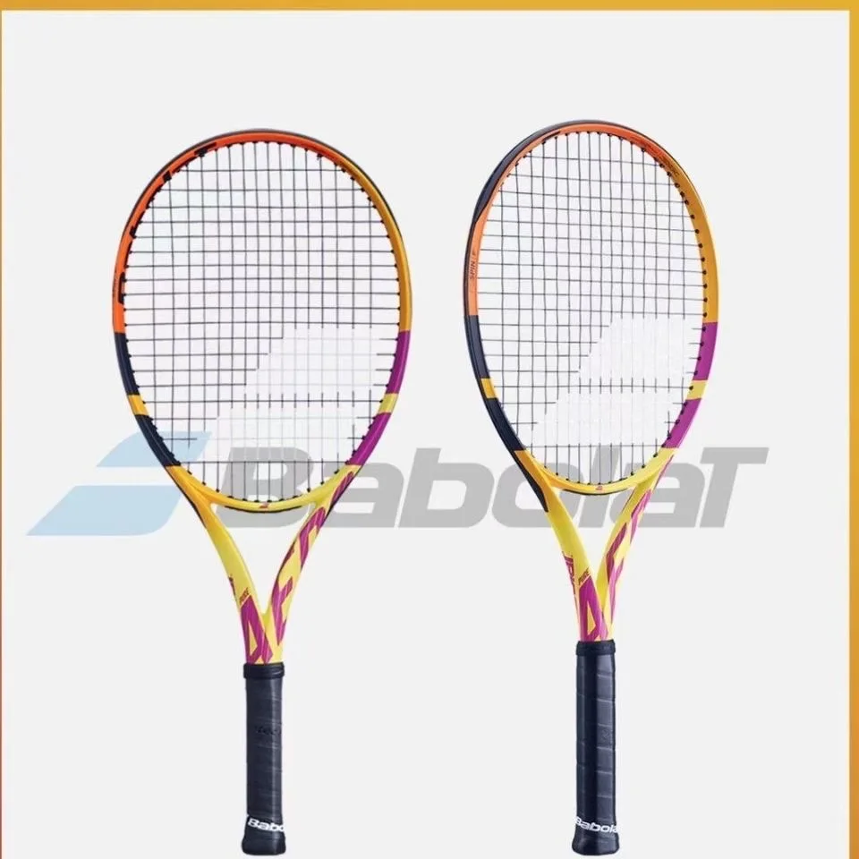 2021 Babolat Nadal Tennis All Carbon Tennis Racket PA Pure Aero Professional Tennis Racket for Men and Women Beginner 300g L2