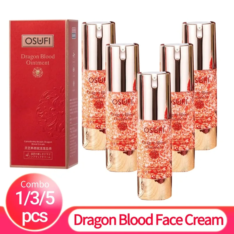 

1/3/5pcs Dragon Blood Face Cream Moisturizing Nourishing Lightening firming Facial Cream Moisturizing Water Cream Skin care