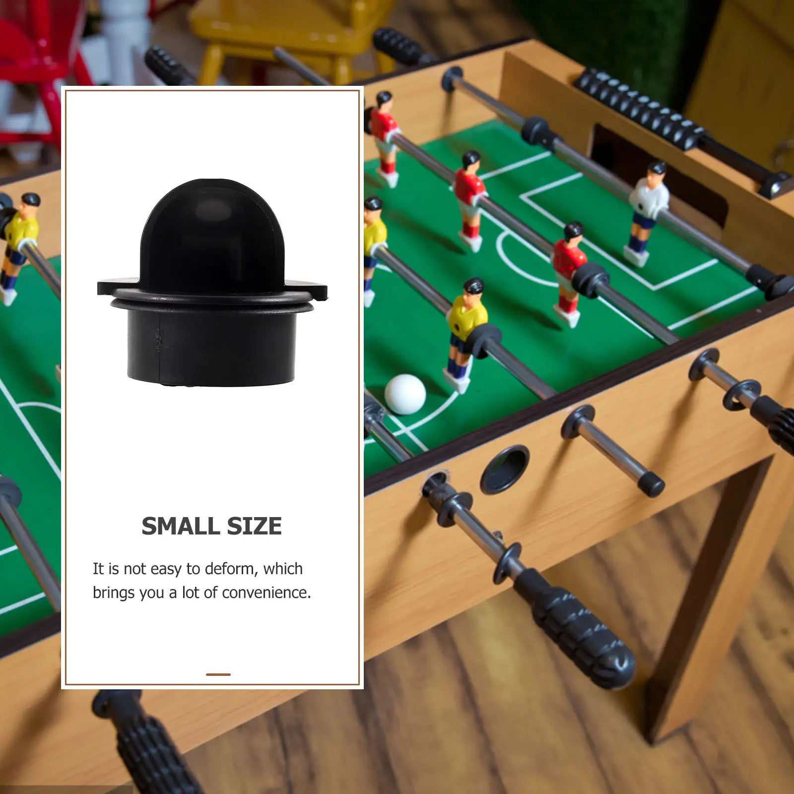 

2 Pcs Drop Basket Convenient Foosball Table Football Soccerball Sports Pockets Plastic Replacement Parts ABS Accessories Holder