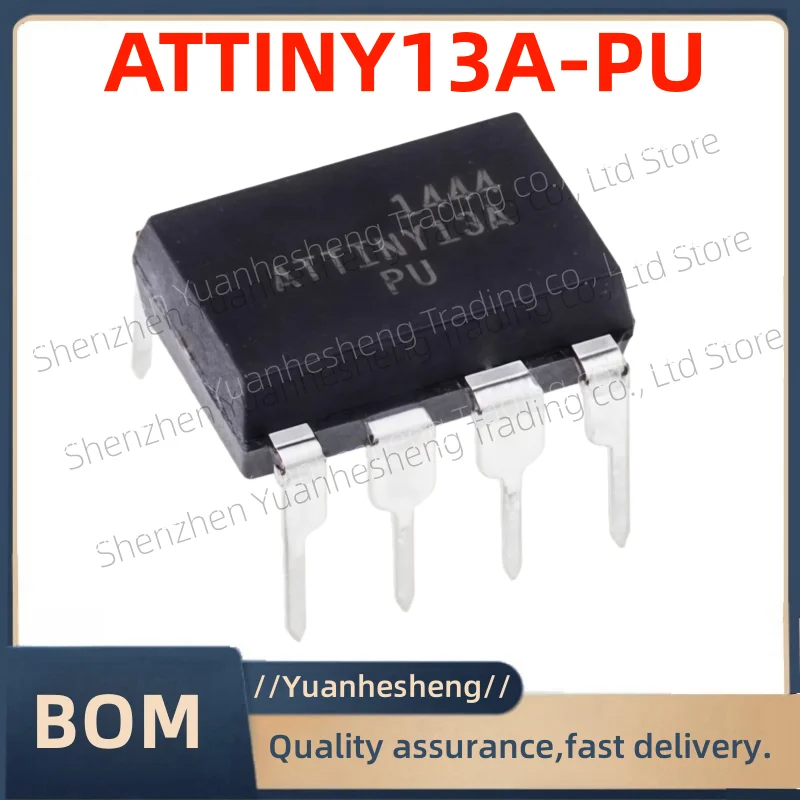 Brand new and original   1PCS -ATTINY13A-PU DIP-8 ATTINY13A ATMEL ATTINY13 13A-PU 8DIP IC
