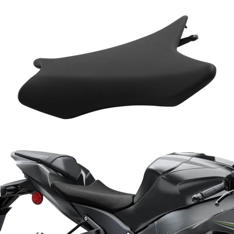 Motorcycle Black Front Rider Driver Seat Cushion Fit For Kawasaki Ninja ZX-10R 2016-2020 17