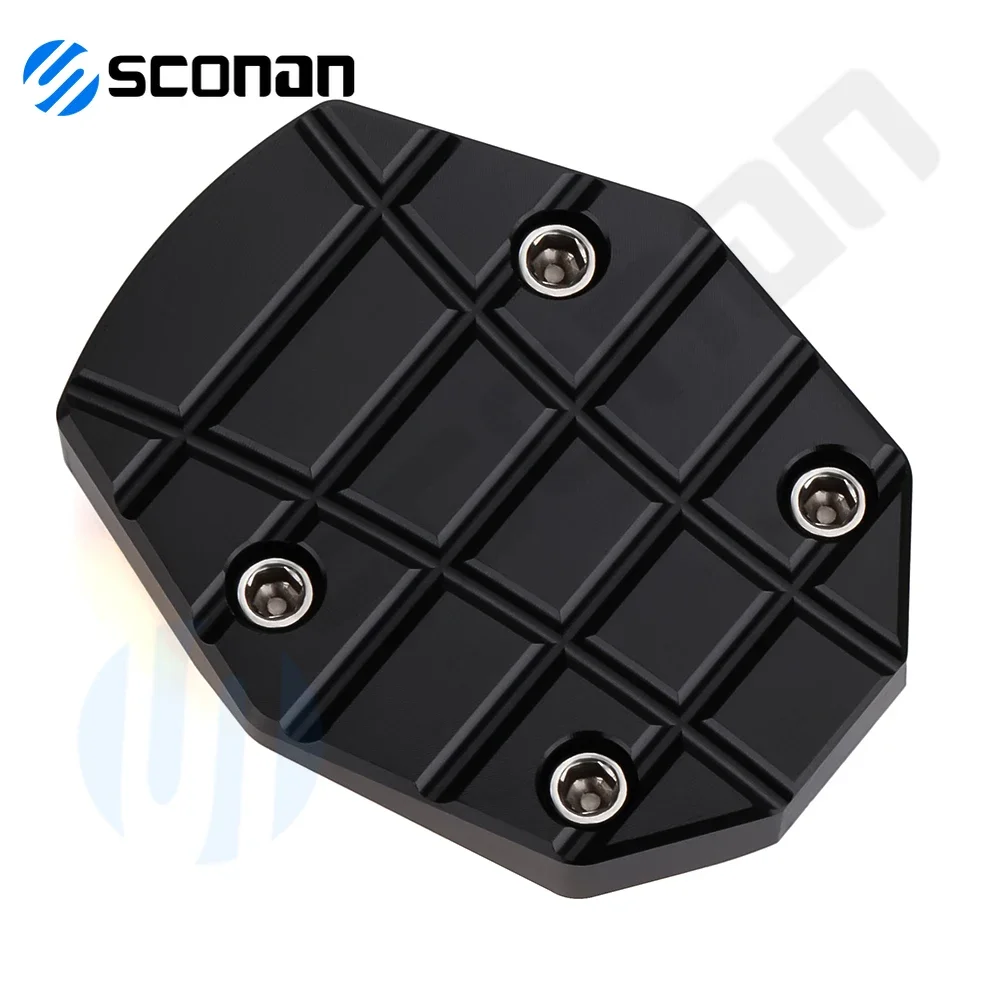 ملحقات الدراجة النارية هوندا ADV 150 ADV150 ADV 350 ADV350 2021 2022 2023 مسنده حامل جانبي أكبر لوحة ألومنيوم باستخدام الحاسب الآلي #2