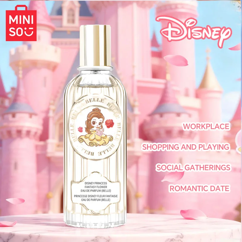MINISO & BELLE 여성 향수 오리지널 럭셔리 플로럴 오 드 퍼퓸 디자이너 향수 여성용 바디 스프레이 60ML
