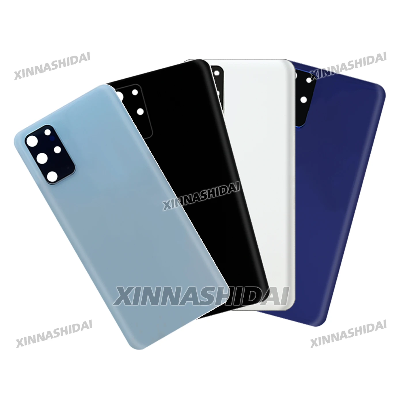 Hochwertiger Austausch des hinteren Gehäuses der Akkuabdeckung – mit Kameraobjektiv für Samsung Galaxy S20 Plus S20+ (G985/G986/G986F) – Detail 1