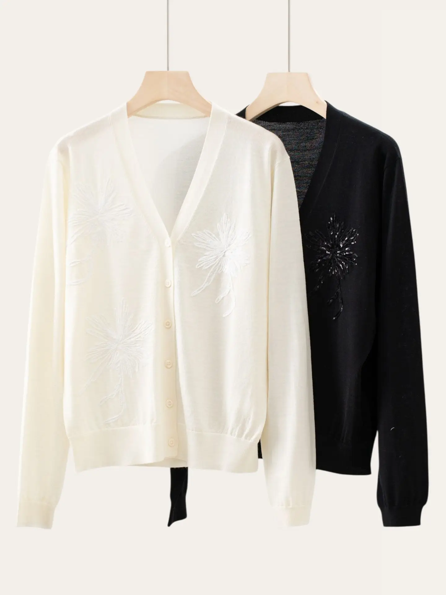 

Осень-зима, новый женский вязаный шерстяной кардиган с v-образным вырезом, повседневный тонкий повседневный свободный крой, домашняя одежда, длинный све, тепло