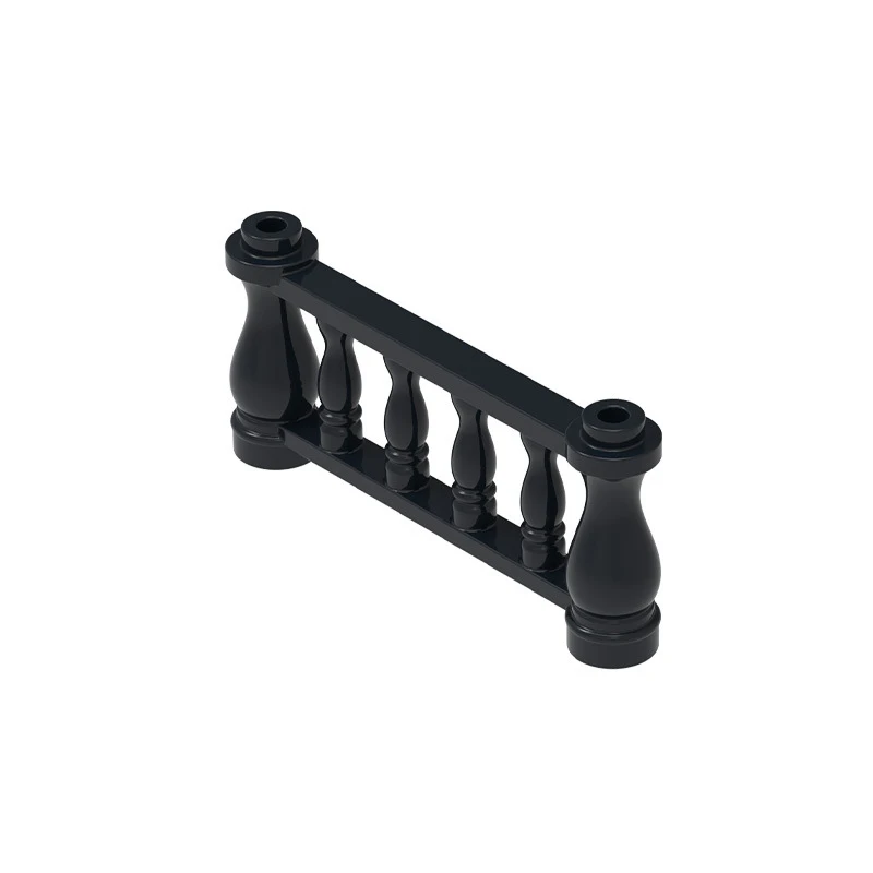 Moc 10 pçs parte tijolos 32932 especial pequeno corrimão parede blocos de construção conjunto casa castelo guardrail partícula brinquedo diy presente das crianças