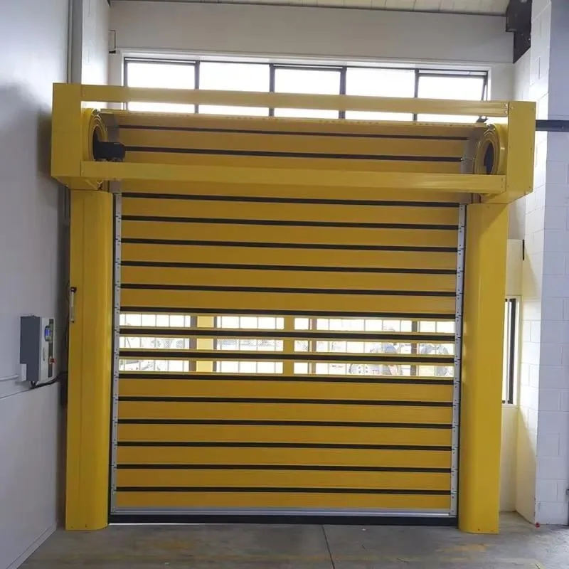 Modern Intelligent Windproof Durable Turbine Aluminum Industrial Rolling Shutter Door for Villa