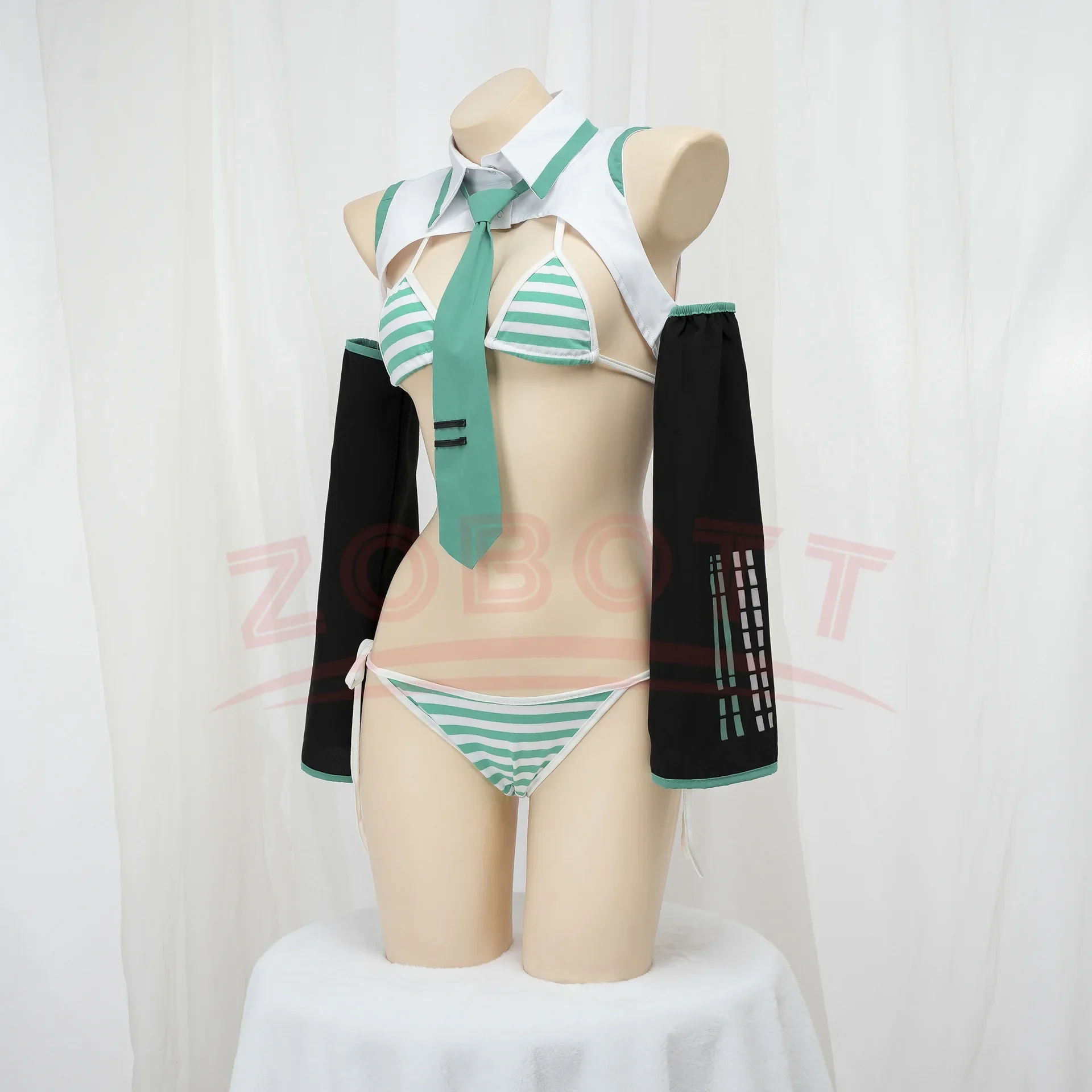 Miku Cosplay Miku Formula Suits Cosplay Costume Girl Snow Christmas Roleplay Uniforms Bikini Set Cosplay Halloween Party Costume