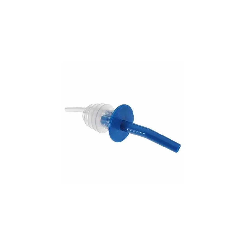 Mini plastic wine aerator disposable straw hot selling bar club travel blue