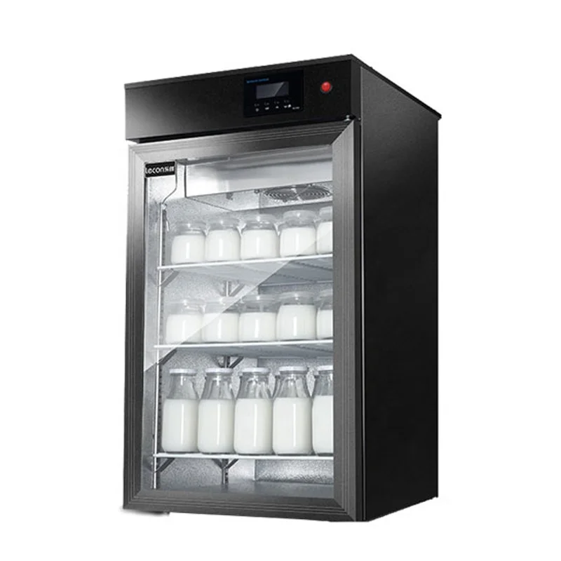 Commercial Greek Yogurt Fermenting Machine With Glass Door Temperature Control For Household Use