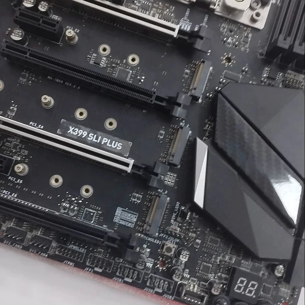 

Материнская плата TR40 поддерживает резьбодержатель 1950X 2920X 2950X 2970WX 2990WX X399 SLI PLUS