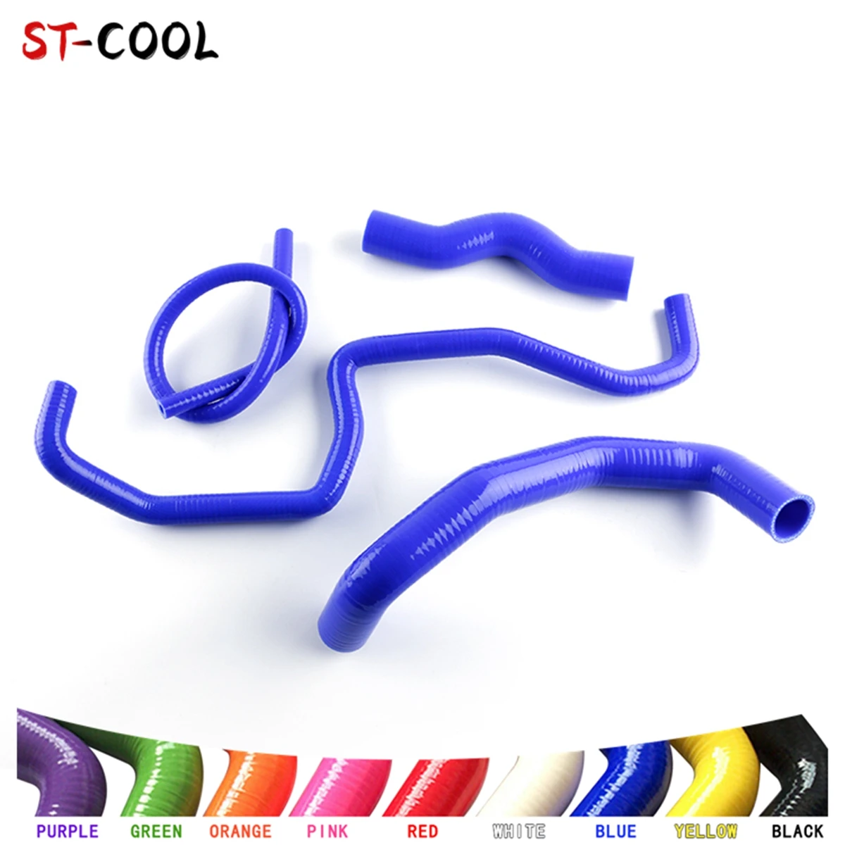 For Nissan 350 Z 350Z Infiniti G35 2003-2006 2004 2005 Radiator Coolant Hoses Kit Silicone Tubes Piping 4Pcs 10 Colors