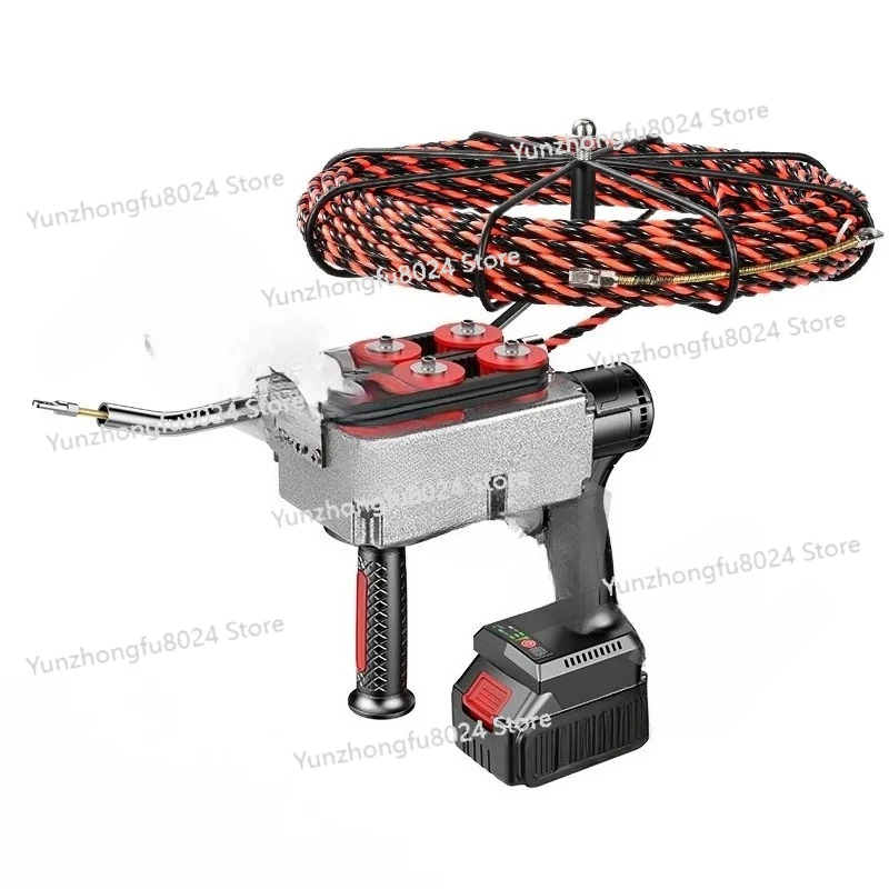 

Electric Threading Machine Electrician Wire Pulling Tool Cable Threading Machine for Hidden Pipes