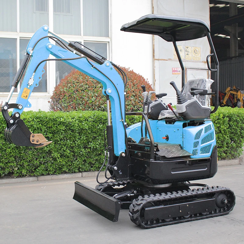 Customizable small excavators new mini digger 1ton 1.1ton 1.3ton farm operation tools